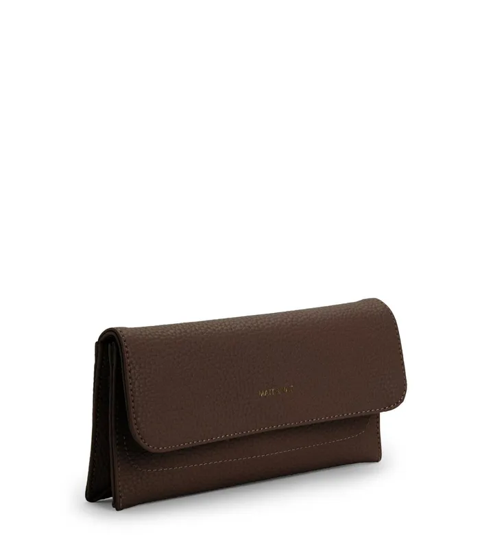 Women Niki Vegan Wallet 8211 Purity Chocolate Matt and Nat Wallets