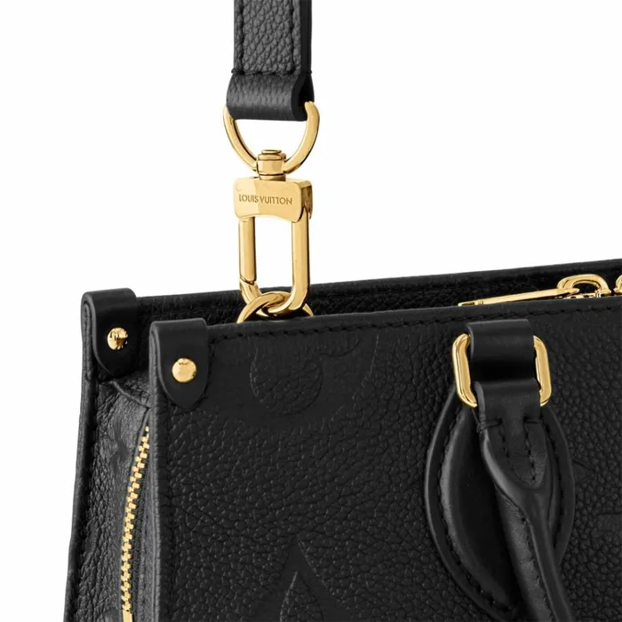 Women Onthego Bag Louis Vuitton Louis Vuitton M23640 OnTheGo East West Black Monogram Empreinte Leather 8211 Louis Vuitton Handbag Store