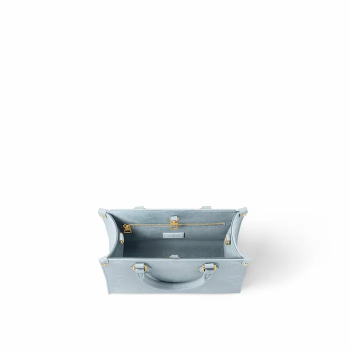 Women Onthego Bag Louis Vuitton Louis Vuitton M46840 OnTheGo PM Blue Hour 8211 Louis Vuitton Handbag Store