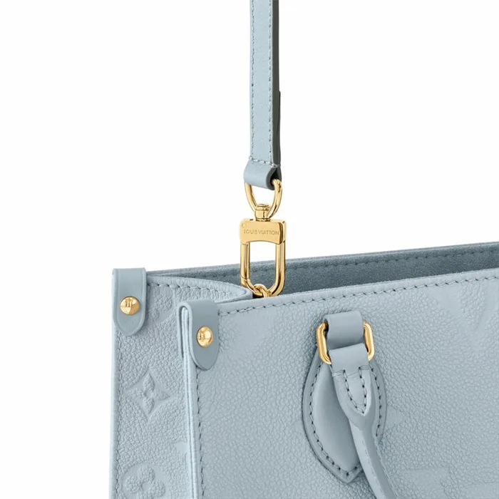 Women Onthego Bag Louis Vuitton Louis Vuitton M46840 OnTheGo PM Blue Hour 8211 Louis Vuitton Handbag Store