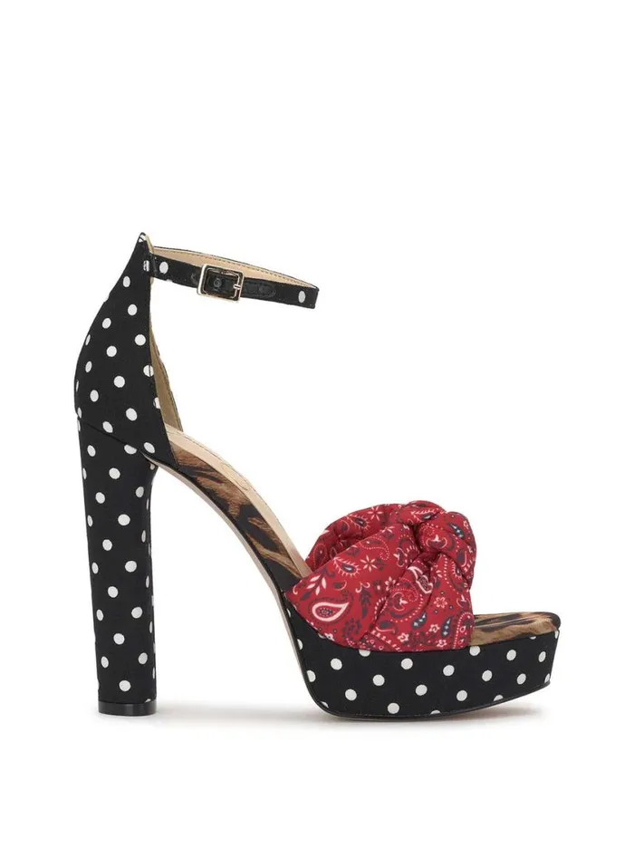 Women Platforms Jessica Simpson Islyn Platform In Red Muse