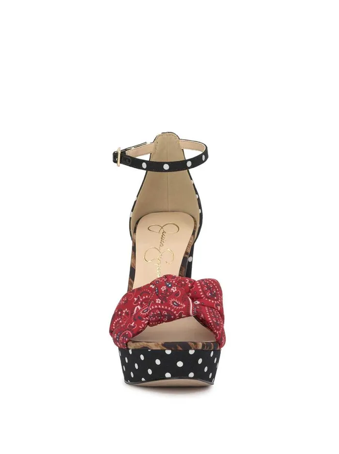 Women Platforms Jessica Simpson Islyn Platform In Red Muse