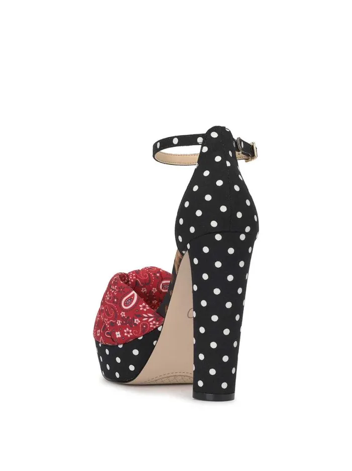 Women Platforms Jessica Simpson Islyn Platform In Red Muse