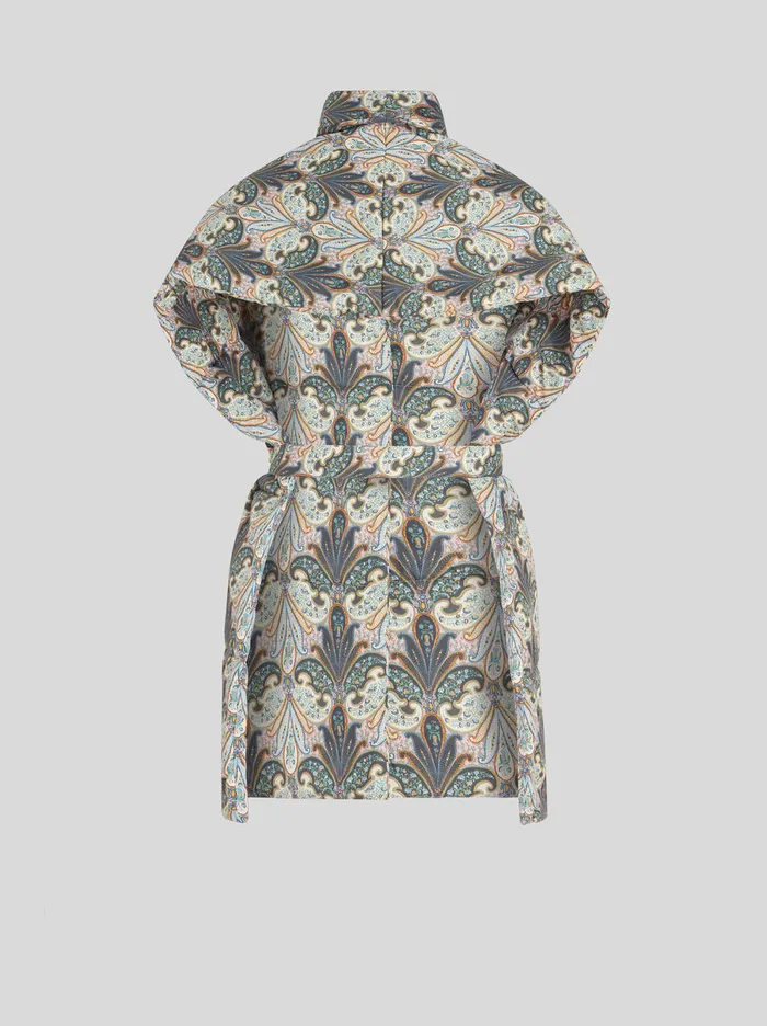 Women Printed Padded Scarf Etro Scarves And Silk