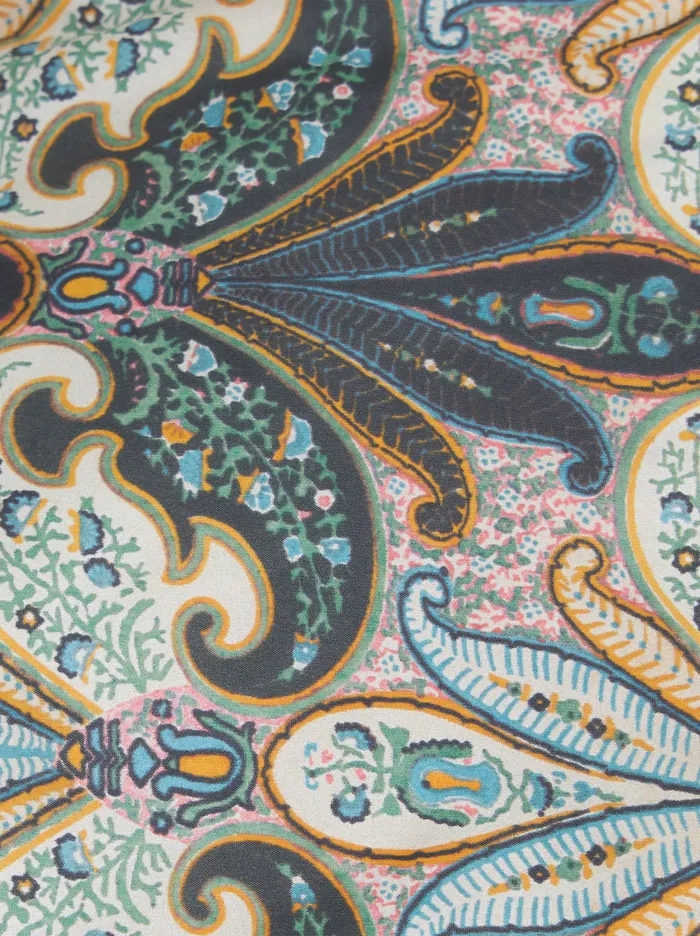 Women Printed Padded Scarf Etro Scarves And Silk