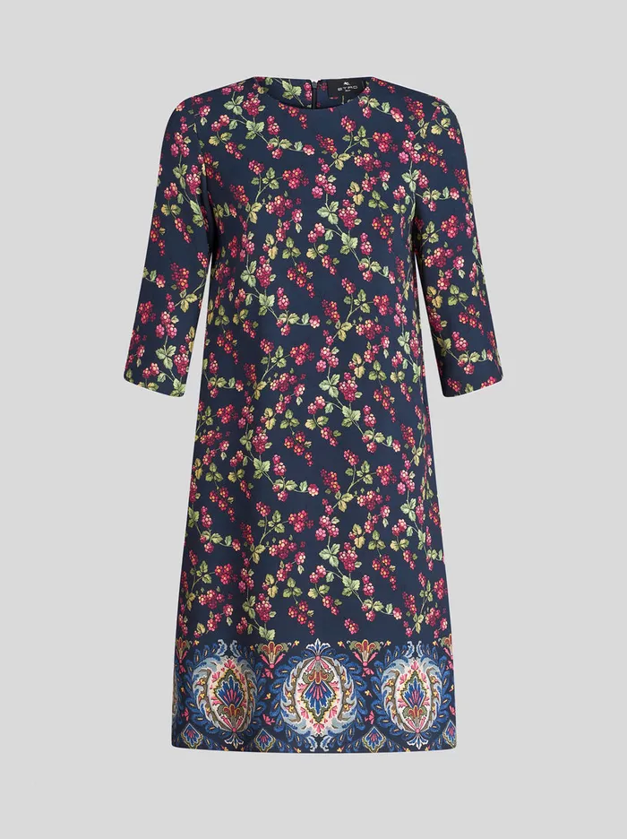 Women Printed Tunic Dress Etro Dresses