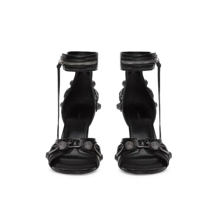 Women Pumps and Heels Balenciaga Cagole 110mm Sandal In Black