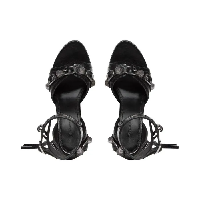 Women Pumps and Heels Balenciaga Cagole 110mm Sandal In Black