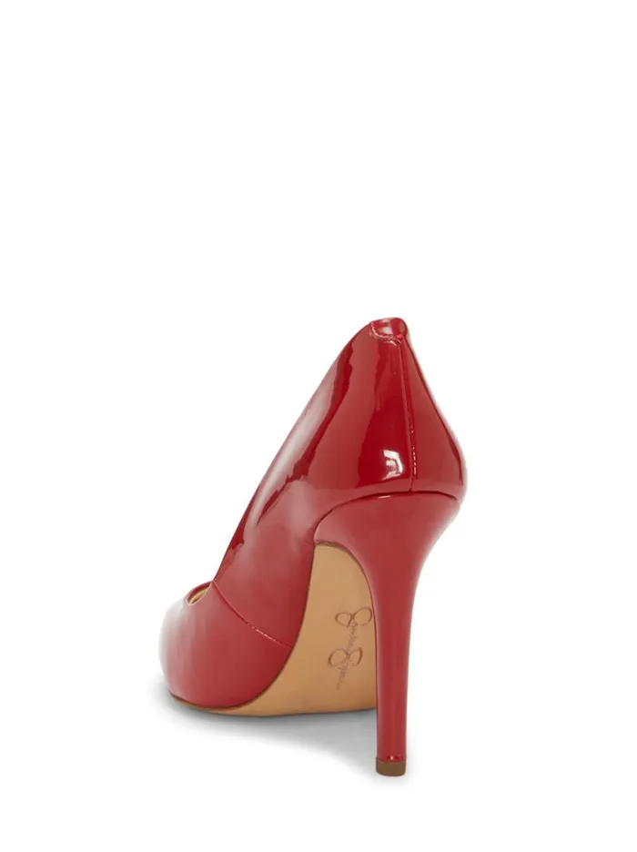 Women Pumps Jessica Simpson Cassani Pump In Red Muse