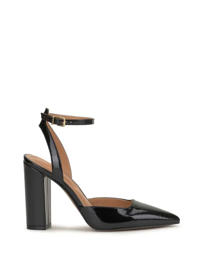 Women Pumps Jessica Simpson Nazela Pump In Black Patent