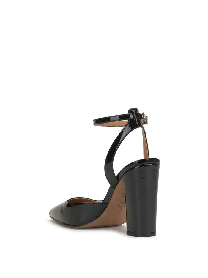 Women Pumps Jessica Simpson Nazela Pump In Black Patent