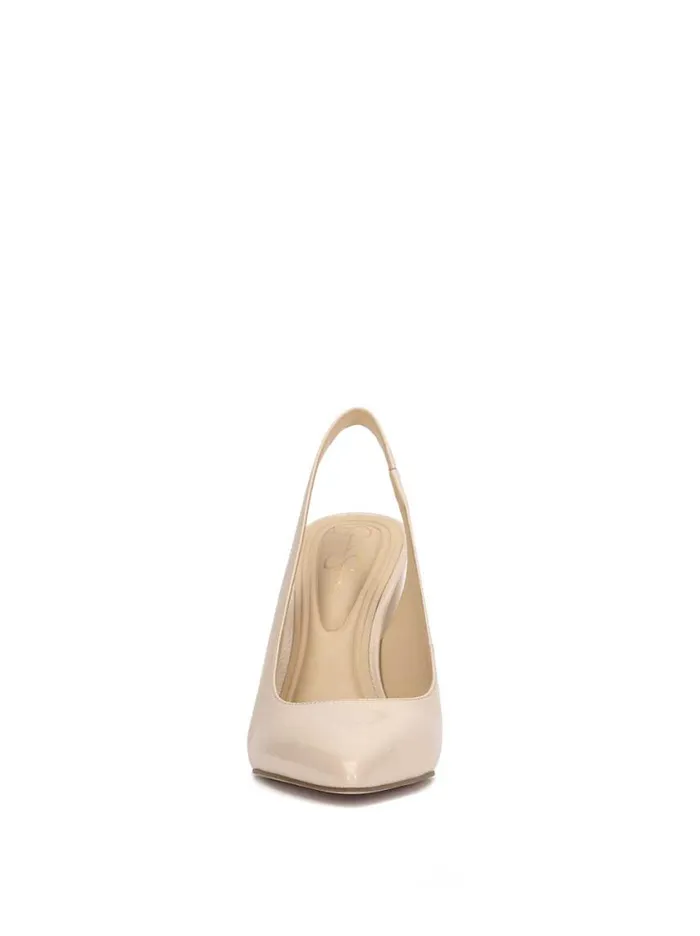 Women Pumps Jessica Simpson Noula Slingback Pointed Toe Pump In Chalk