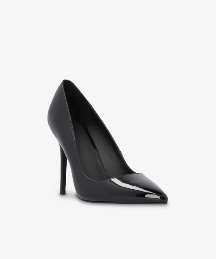 Women Pumps Pinko Shiny Heeled Pumps Limo Black Women Pumps Pinko Shiny Heeled Pumps Limo Black