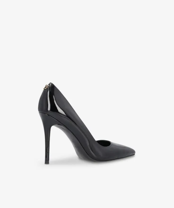 Women Pumps Pinko Shiny Heeled Pumps Limo Black Women Pumps Pinko Shiny Heeled Pumps Limo Black