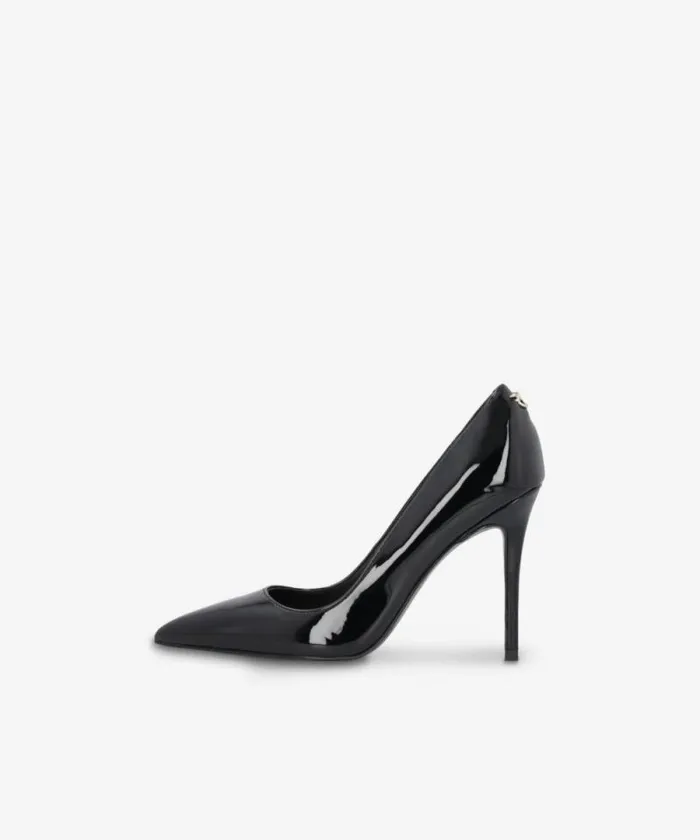Women Pumps Pinko Shiny Heeled Pumps Limo Black Women Pumps Pinko Shiny Heeled Pumps Limo Black