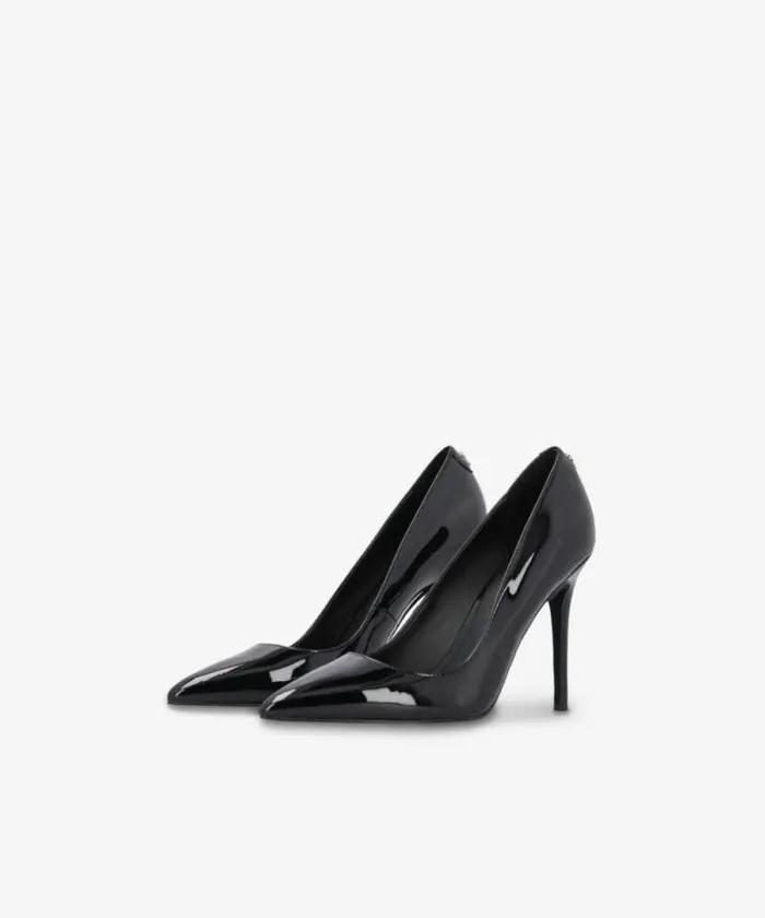 Women Pumps Pinko Shiny Heeled Pumps Limo Black Women Pumps Pinko Shiny Heeled Pumps Limo Black