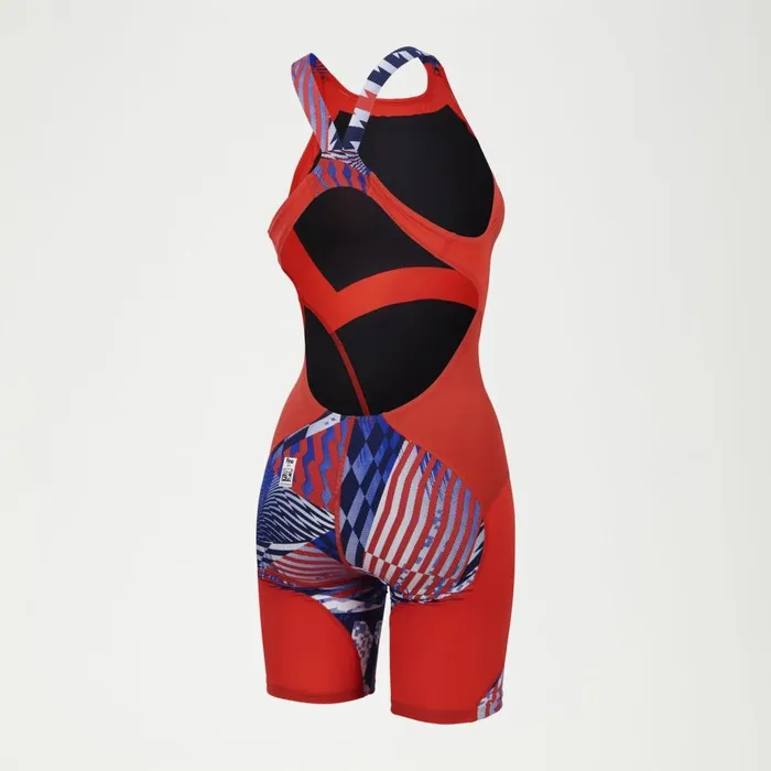 Women Racing Suits Speedo Women039s Fastskin LZR Ignite Kneeskin RedBlueWhite Women Racing Suits Speedo Women039s Fastskin LZR Ignite Kneeskin RedBlueWhite