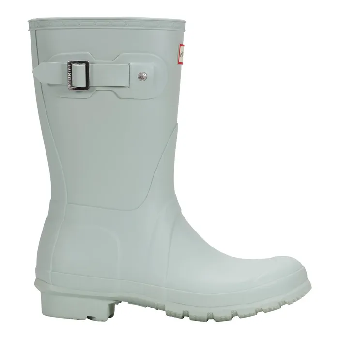 Women Rain Boots Hunter Boots Original Short Rain Boots Light Green