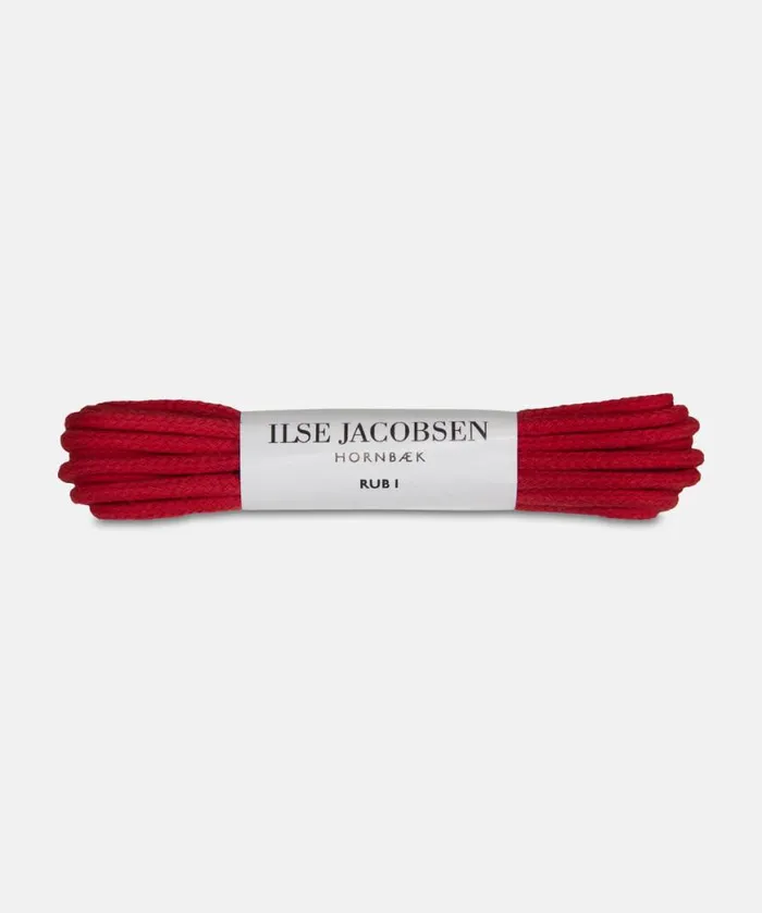 Women Rainboots Accessories Ilse Jacobsen Laces For Rub1 8211 Red