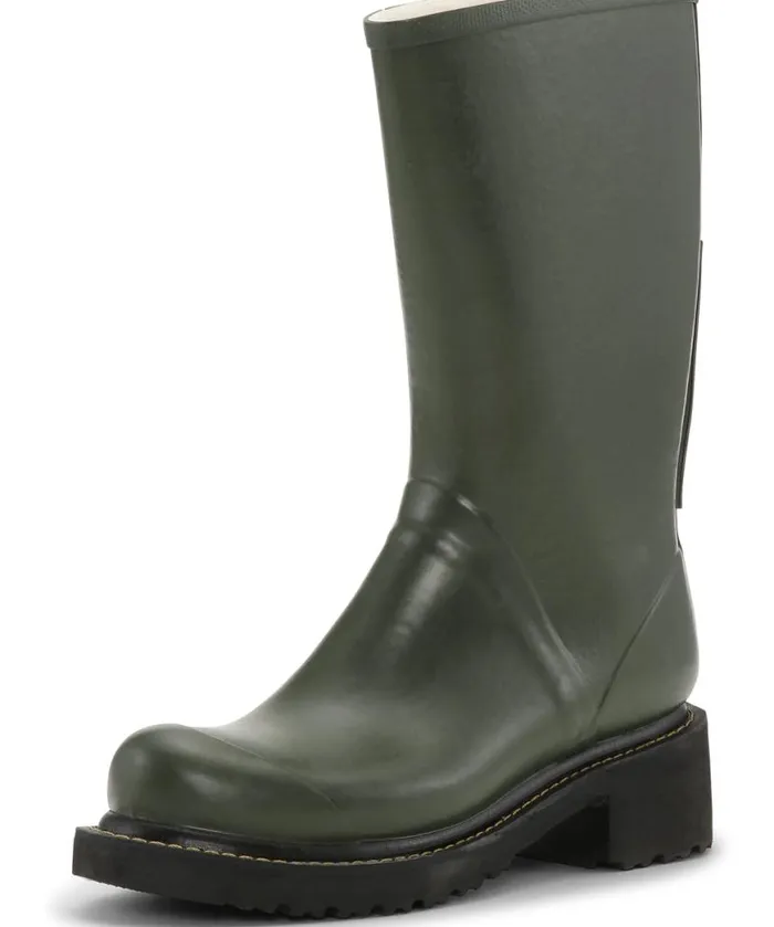 Women Rainboots Medium Ilse Jacobsen 34 Rubber Boots With Zip 8211 Army Women Rainboots Medium Ilse Jacobsen 34 Rubber Boots With Zip 8211 Army
