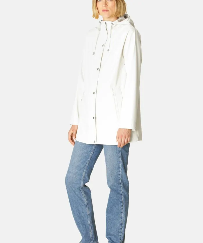 Women Raincoats Ilse Jacobsen Rain Jacket 8211 Milk Creme Women Raincoats Ilse Jacobsen Rain Jacket 8211 Milk Creme