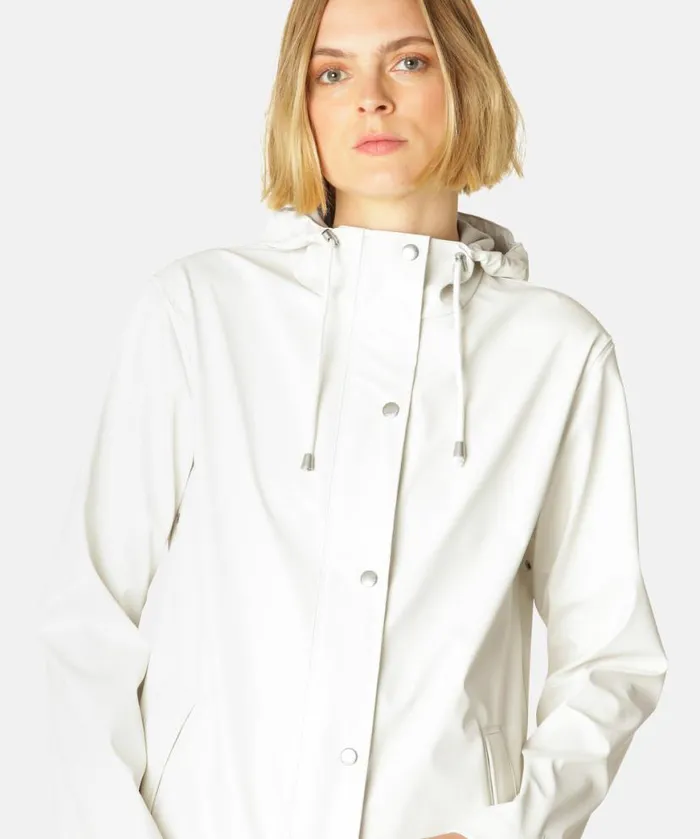 Women Raincoats Ilse Jacobsen Rain Jacket 8211 Milk Creme Women Raincoats Ilse Jacobsen Rain Jacket 8211 Milk Creme