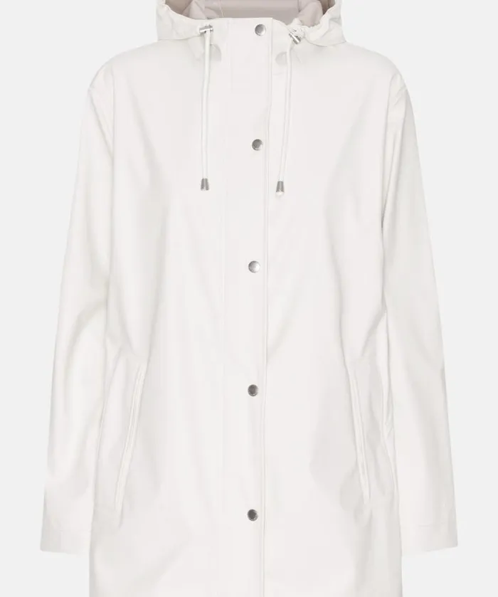 Women Raincoats Ilse Jacobsen Rain Jacket 8211 Milk Creme Women Raincoats Ilse Jacobsen Rain Jacket 8211 Milk Creme