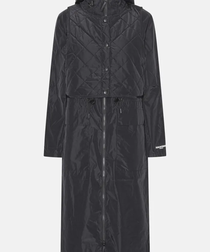 Women Raincoats Ilse Jacobsen Raincoat 8211 Black Women Raincoats Ilse Jacobsen Raincoat 8211 Black
