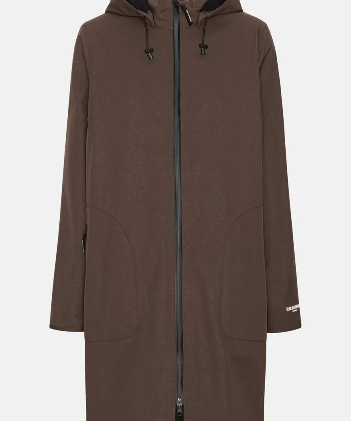 Women Raincoats Ilse Jacobsen Raincoat 8211 Chocolate Brown