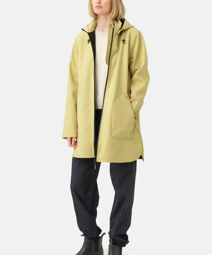 Women Raincoats Ilse Jacobsen Raincoat 8211 Citronella