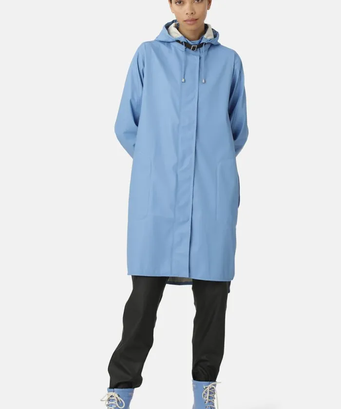 Women Raincoats Ilse Jacobsen Raincoat 8211 Light Regatta