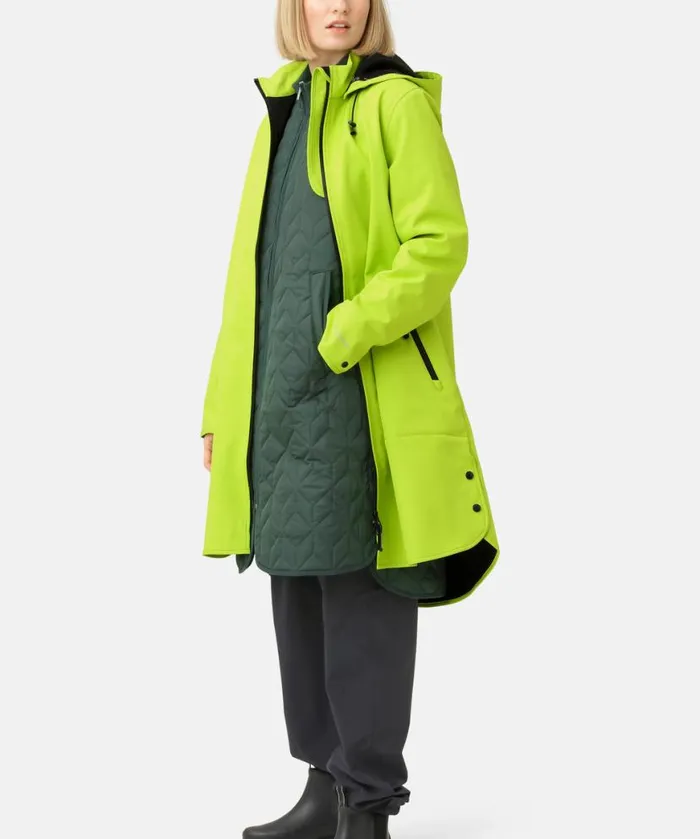 Women Raincoats Ilse Jacobsen Raincoat 8211 Lime Green Women Raincoats Ilse Jacobsen Raincoat 8211 Lime Green