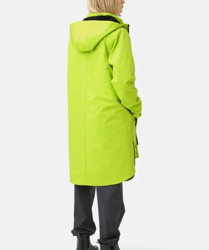 Women Raincoats Ilse Jacobsen Raincoat 8211 Lime Green Women Raincoats Ilse Jacobsen Raincoat 8211 Lime Green