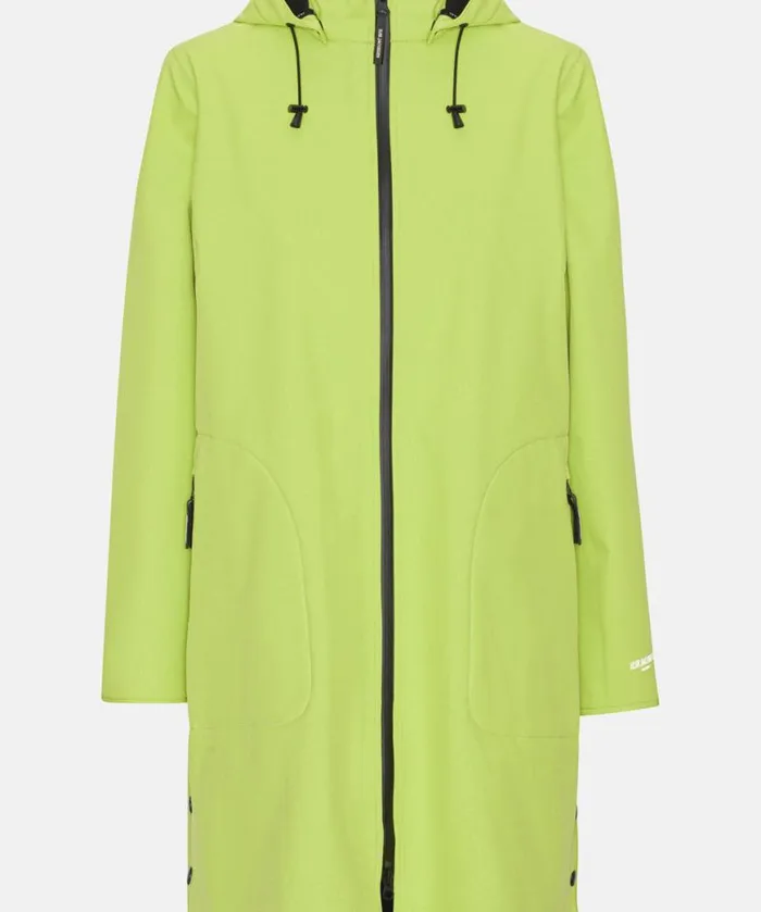 Women Raincoats Ilse Jacobsen Raincoat 8211 Lime Green Women Raincoats Ilse Jacobsen Raincoat 8211 Lime Green