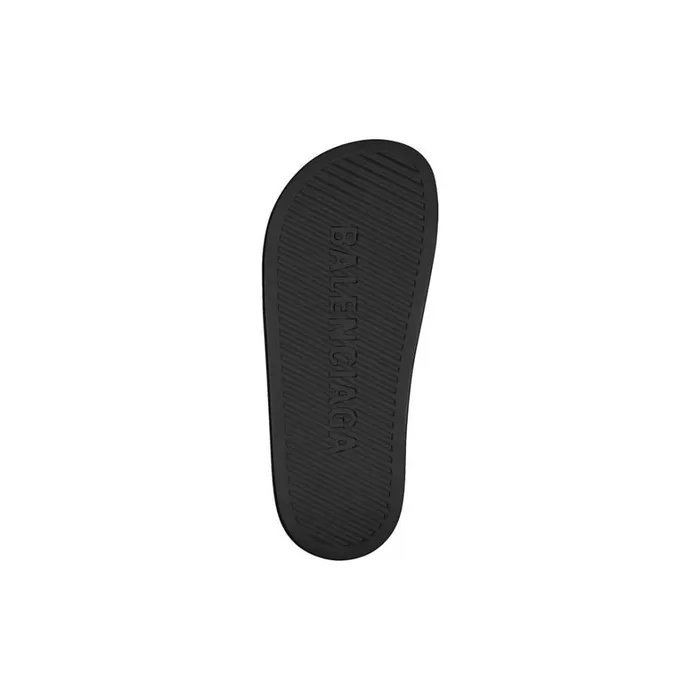 Women Sandals and Mules Balenciaga Chunky Slide Sandal In Black