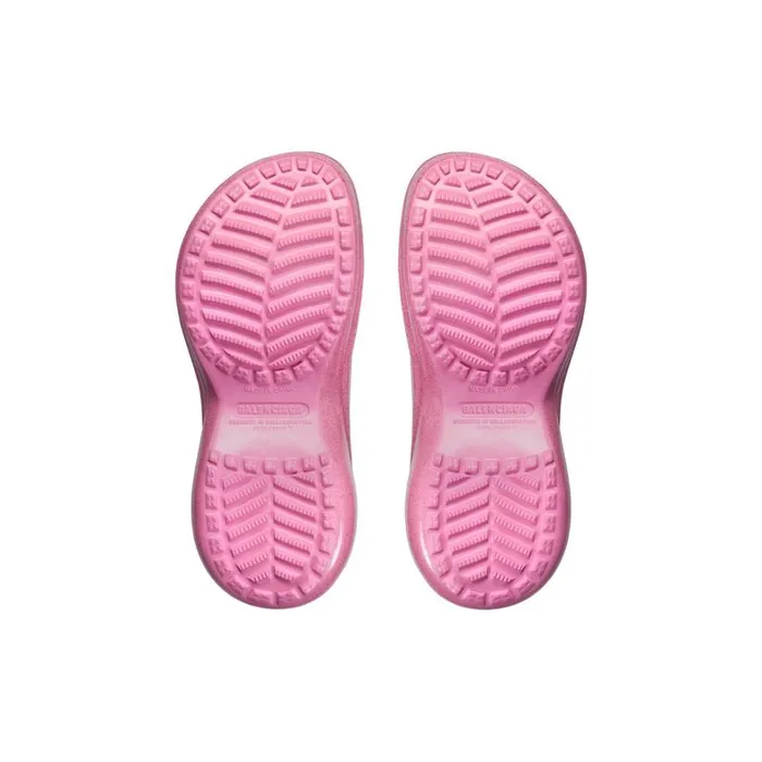 Women Sandals and Mules Balenciaga Pool Crocs Slide Sandal In Pink