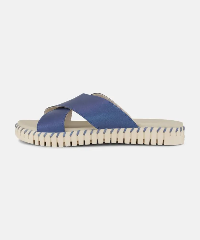 Women Sandals Ilse Jacobsen Sandals 8211 Blue Web Women Sandals Ilse Jacobsen Sandals 8211 Blue Web