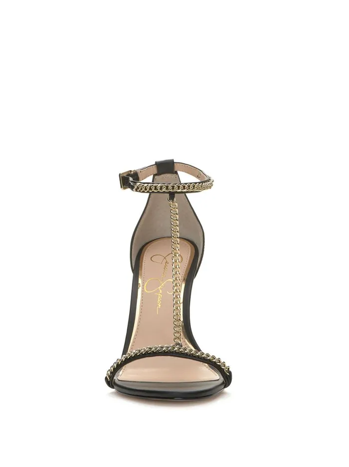 Women Sandals Jessica Simpson Qiven High Heel In Black