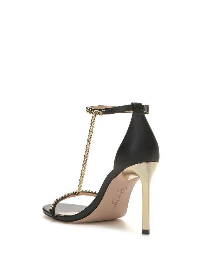 Women Sandals Jessica Simpson Qiven High Heel In Black