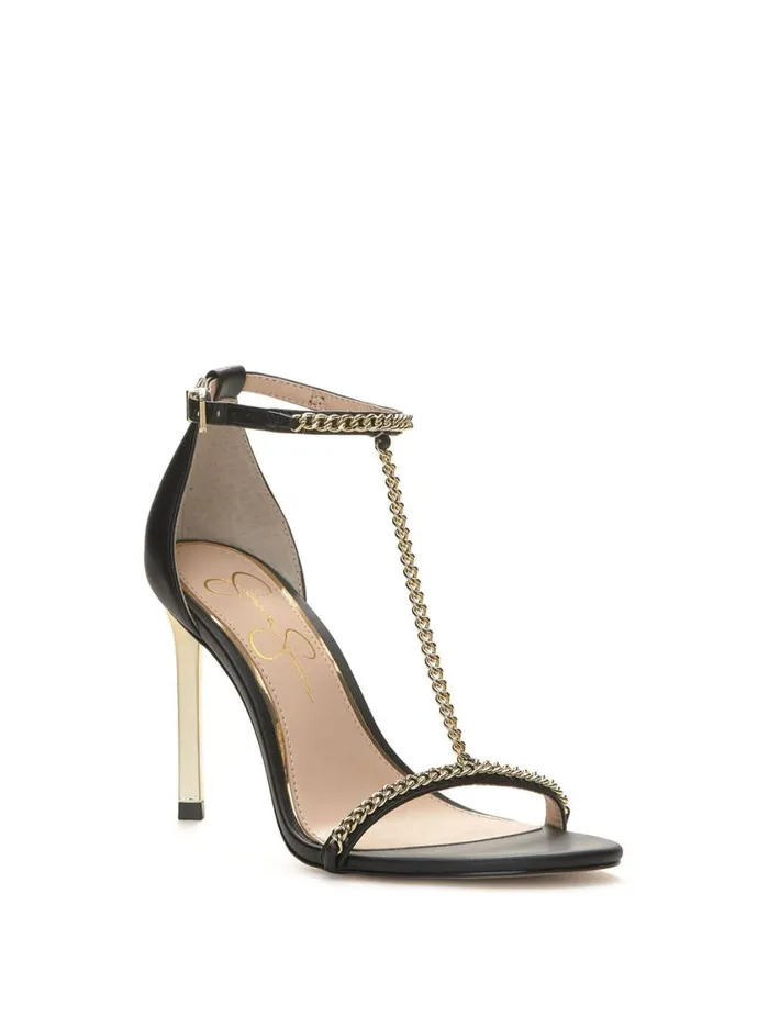 Women Sandals Jessica Simpson Qiven High Heel In Black