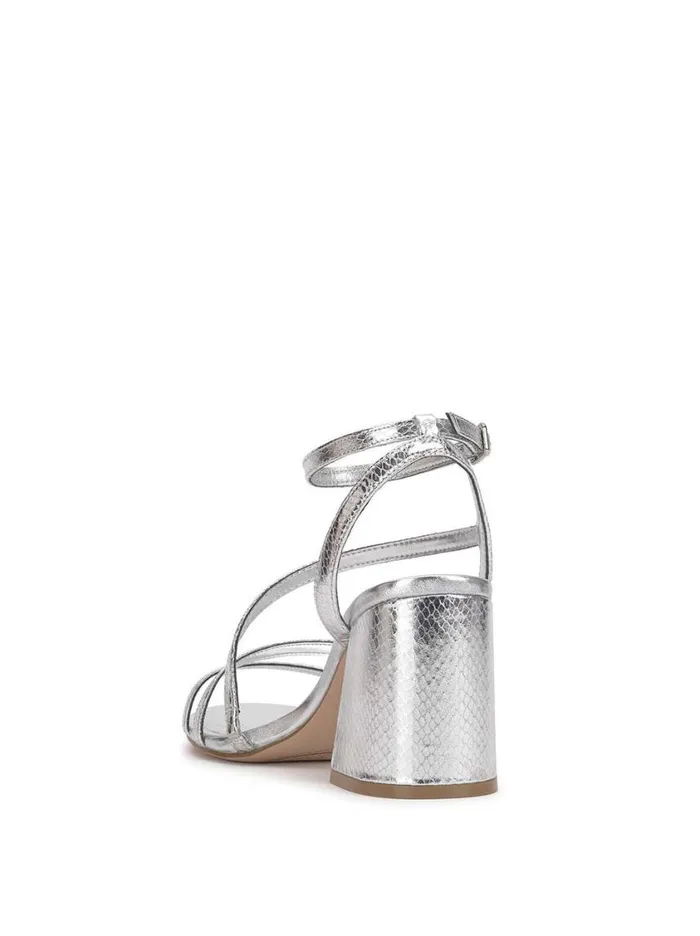 Women Sandals Jessica Simpson Reyvin Strappy Sandal In Silver