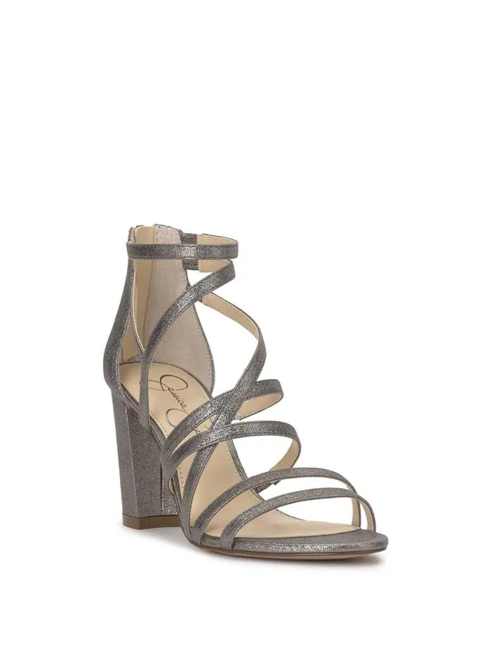 Women Sandals Jessica Simpson Stassey Sandal In Pewter