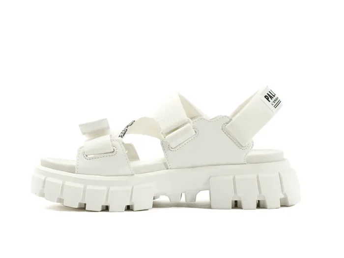 Women Sandals PALLADIUM REVOLT SANDAL MONO Star White Women Sandals PALLADIUM REVOLT SANDAL MONO Star White