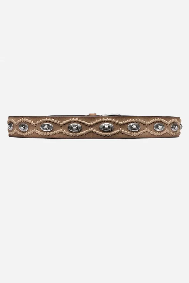 Women SCOPPIARE ITALIAN LEATHER CONCH BELT Tan Johnny Was Belts Women SCOPPIARE ITALIAN LEATHER CONCH BELT Tan Johnny Was Belts