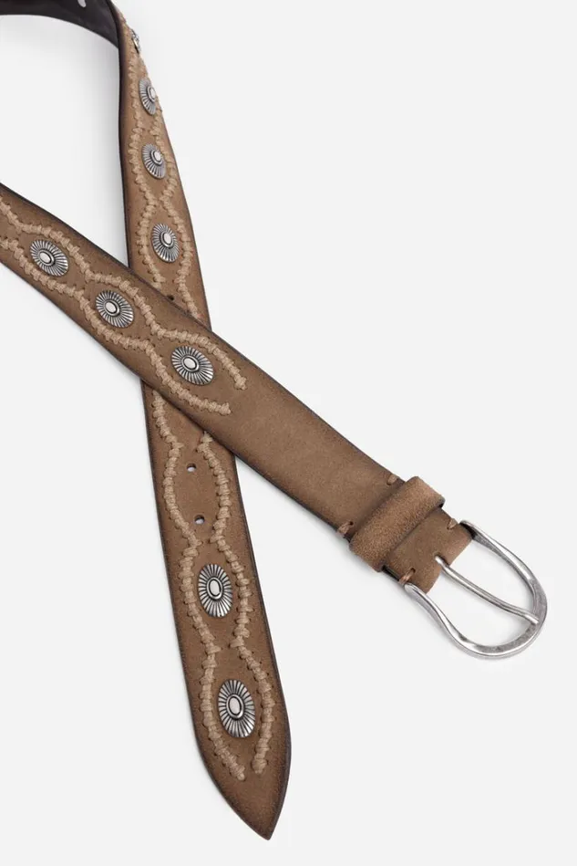 Women SCOPPIARE ITALIAN LEATHER CONCH BELT Tan Johnny Was Belts Women SCOPPIARE ITALIAN LEATHER CONCH BELT Tan Johnny Was Belts