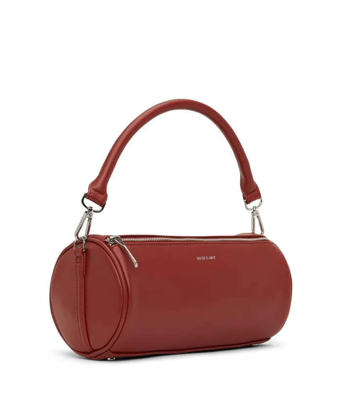 Women Seoul Vegan Barrel Satchel 8211 Loom Gala Matt and Nat Satchels