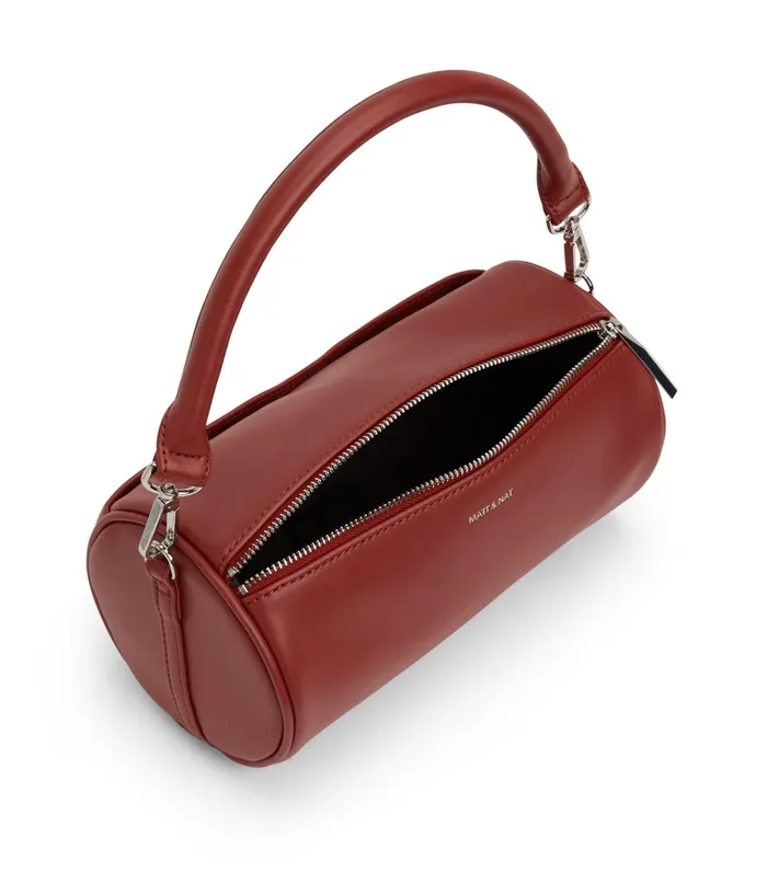 Women Seoul Vegan Barrel Satchel 8211 Loom Gala Matt and Nat Satchels