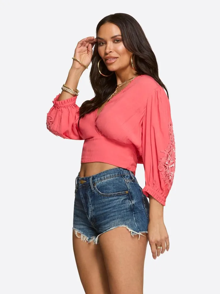 Women Sets Jessica Simpson Patsy Top In Rose Of Sharon