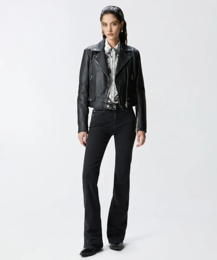 Women Shirts And Blouses Pinko Poplin Shirt With Bandannastyle Floral Print Multi Whiteblack Women Shirts And Blouses Pinko Poplin Shirt With Bandannastyle Floral Print Multi Whiteblack