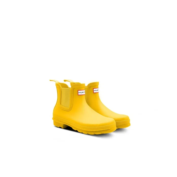 Women Short and Ankle Boots Hunter Boots Original Chelsea Boots 8211 Hunter Boots Yellow Women Short and Ankle Boots Hunter Boots Original Chelsea Boots 8211 Hunter Boots Yellow